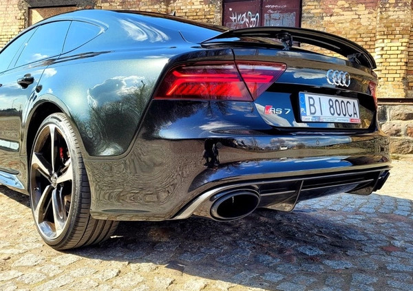 Audi RS7 cena 229000 przebieg: 96000, rok produkcji 2016 z Białystok małe 121